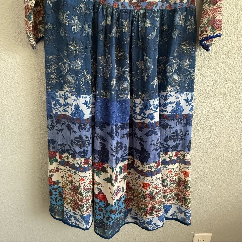 BIBA Floral Print Shift Dress Size 36 Kurta - Picture 5 of 12